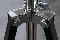 Stehlampe BIG STUDIO 170cm schwarz Blattgold-Optik Industrial Design