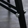 Stehlampe BIG STUDIO 170cm schwarz Blattsilber-Optik Industrial Design