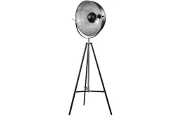 Stehlampe BIG STUDIO 170cm schwarz Blattsilber-Optik Industrial Design