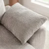 Stilvolles Big Sofa SOHO 260cm beige Chenille 4-Sitzer Couch mit Wellenunterfederung