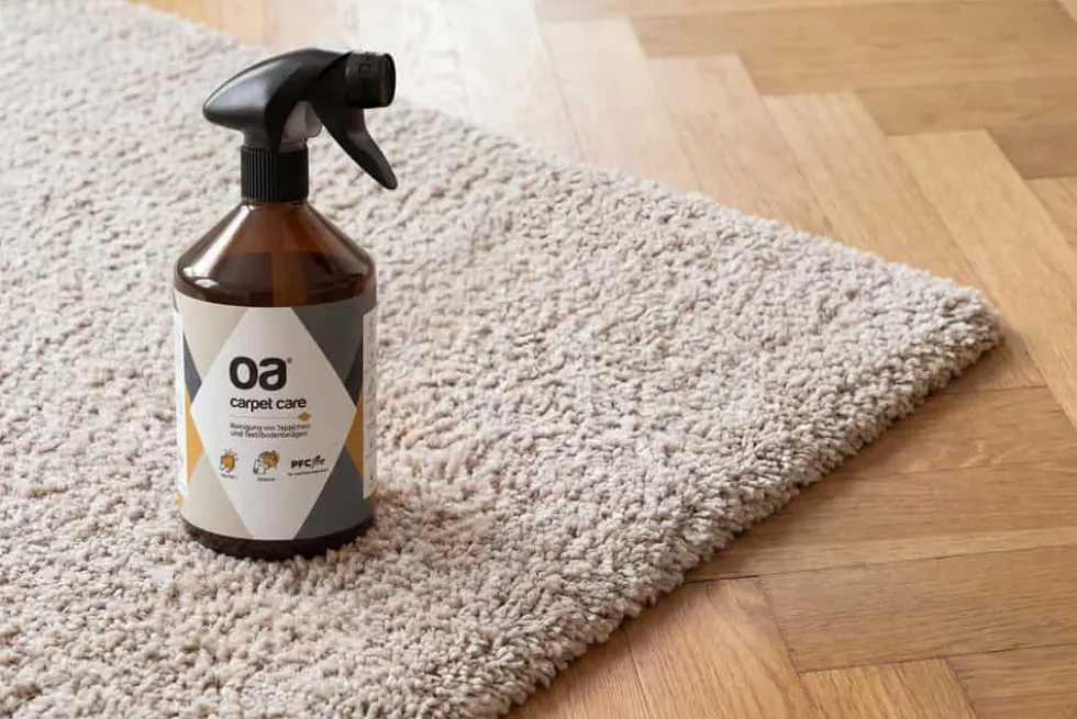 Teppichreiniger OA CARPET CARE 500ml PFC und VOC frei Tiefenreiniger für Textilboden