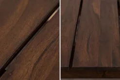 Wetterfester Gartentisch KOPENHAGEN 160cm braun Akazie honey finish Massivholz Outdoor