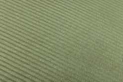XXL Sofa mit Schlaffunktion APARTMENT grün Cord inkl. Bettkasten und Kissen