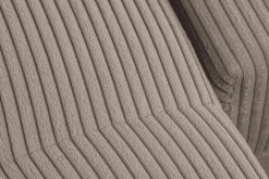 XXL Wohnlandschaft LODGE 315cm greige Cord Sofa mit Schlaffunktion und Stauraum