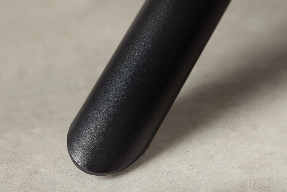 Design Couchtisch OSAKA 110cm weiß Keramik schwarz Sterngestell Metall